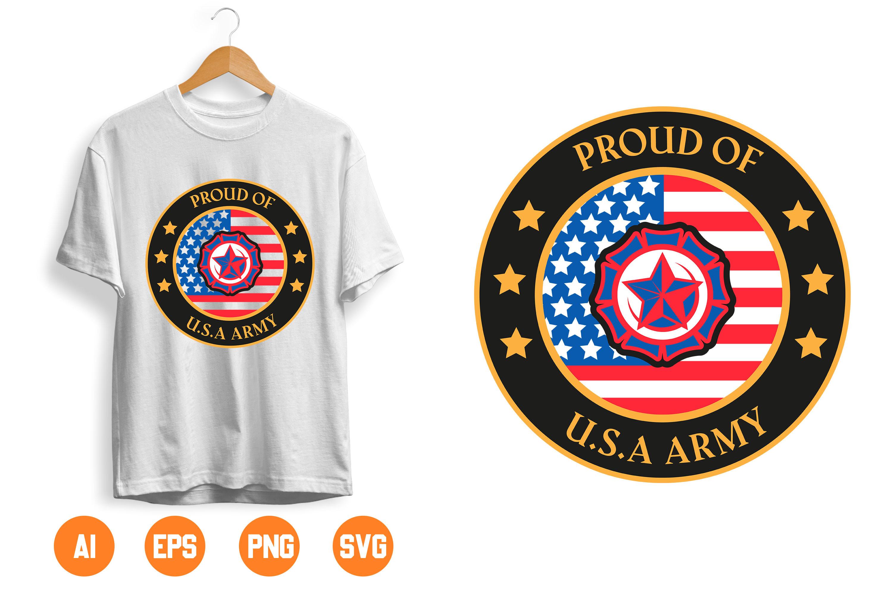 USA Army T-shirt Design 91