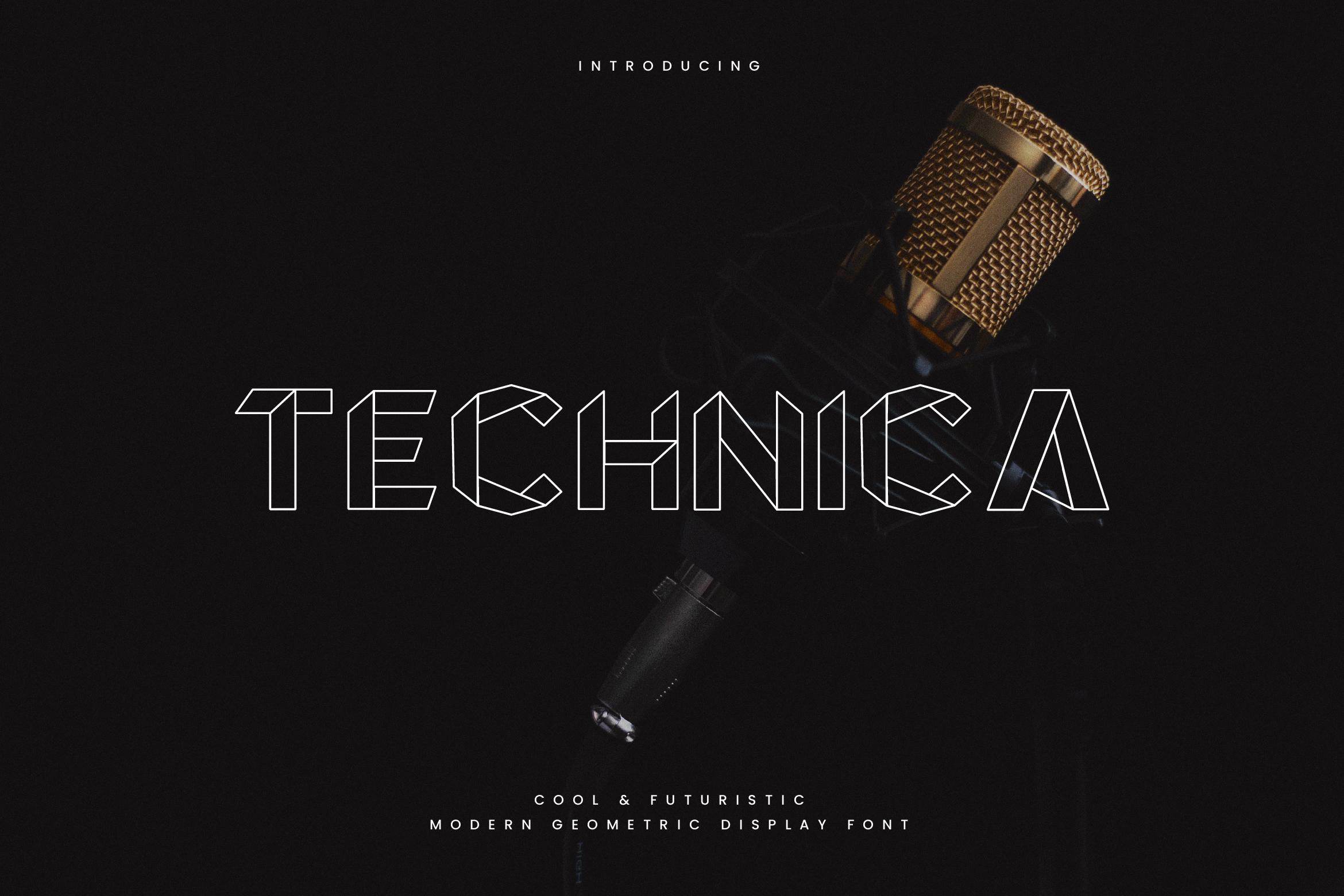 Technica Font