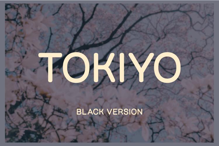 Tokiyo Black Font