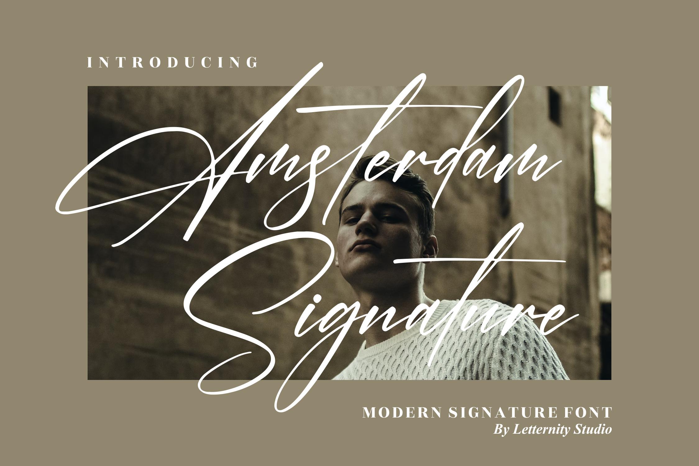 Amsterdam Signature Font
