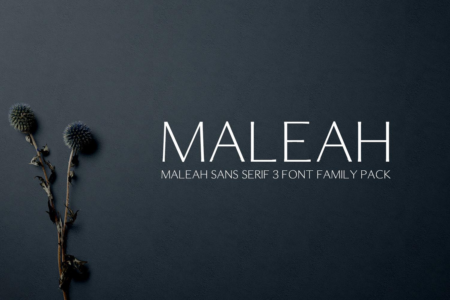 Maleah Font