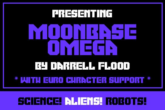 Moonbase Omega Font
