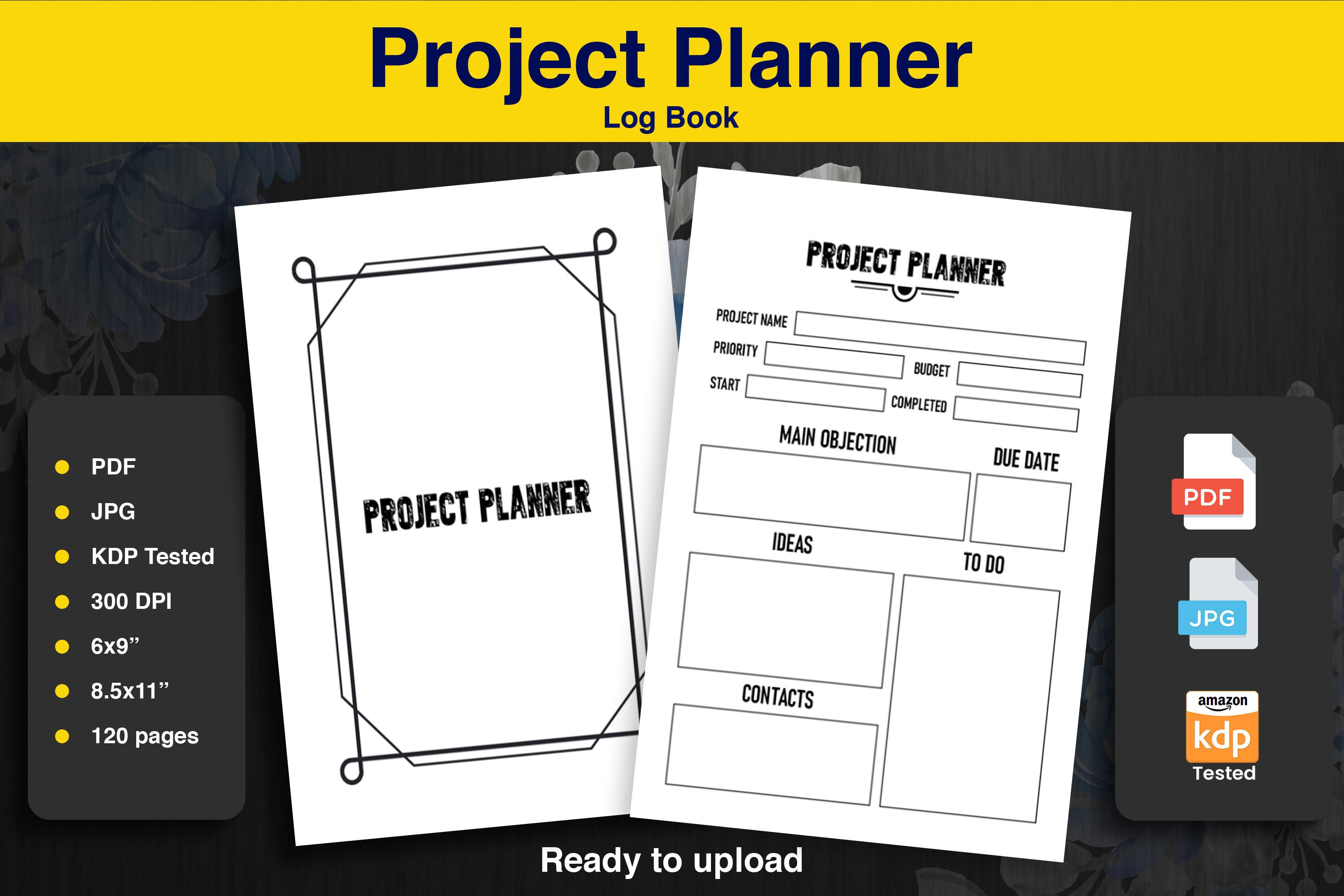 Project Planner KDP Interior