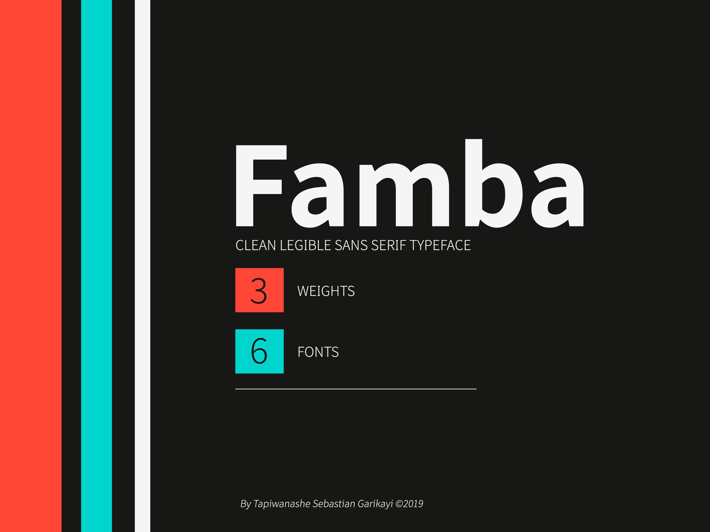 Famba Font