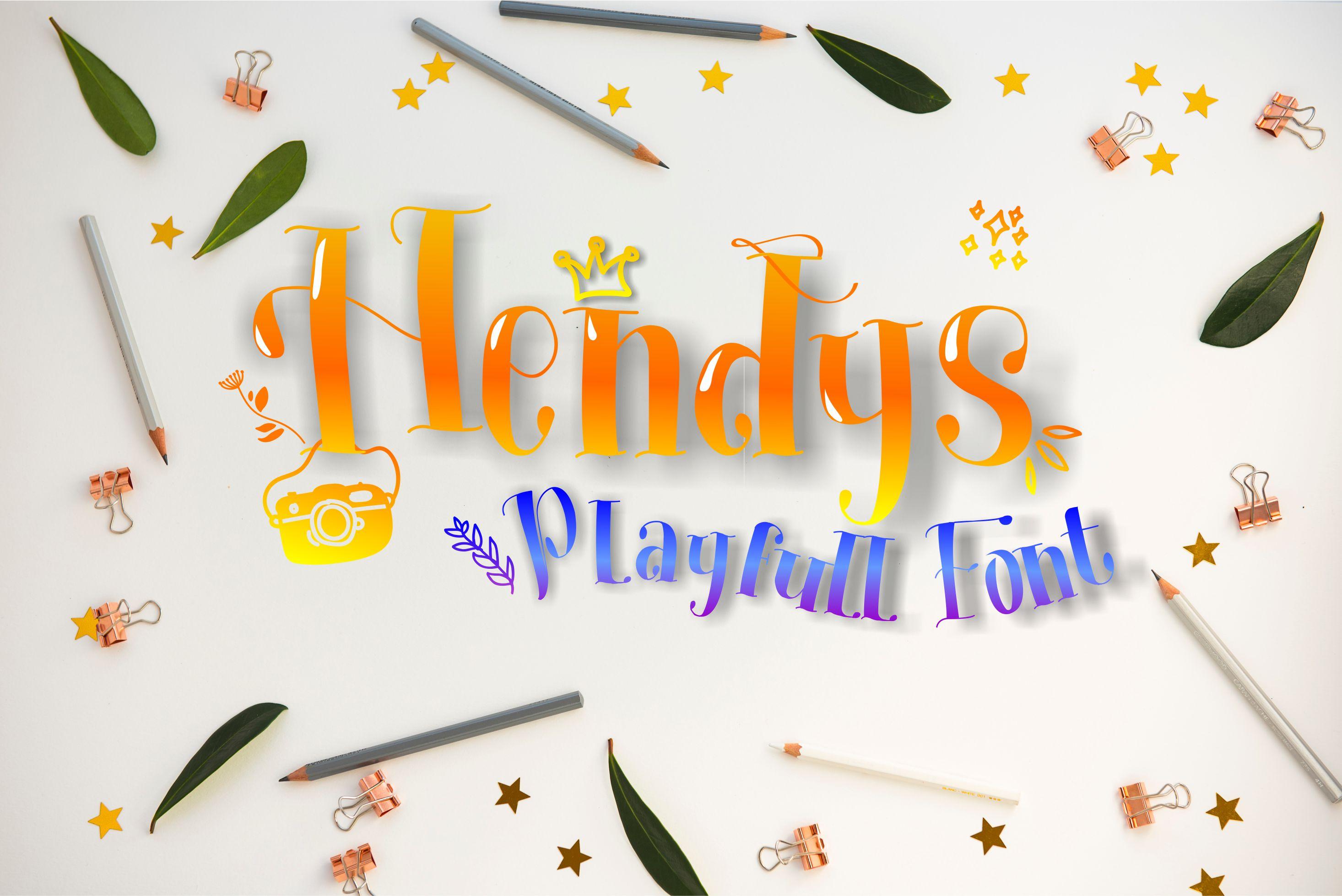 Hendys Font