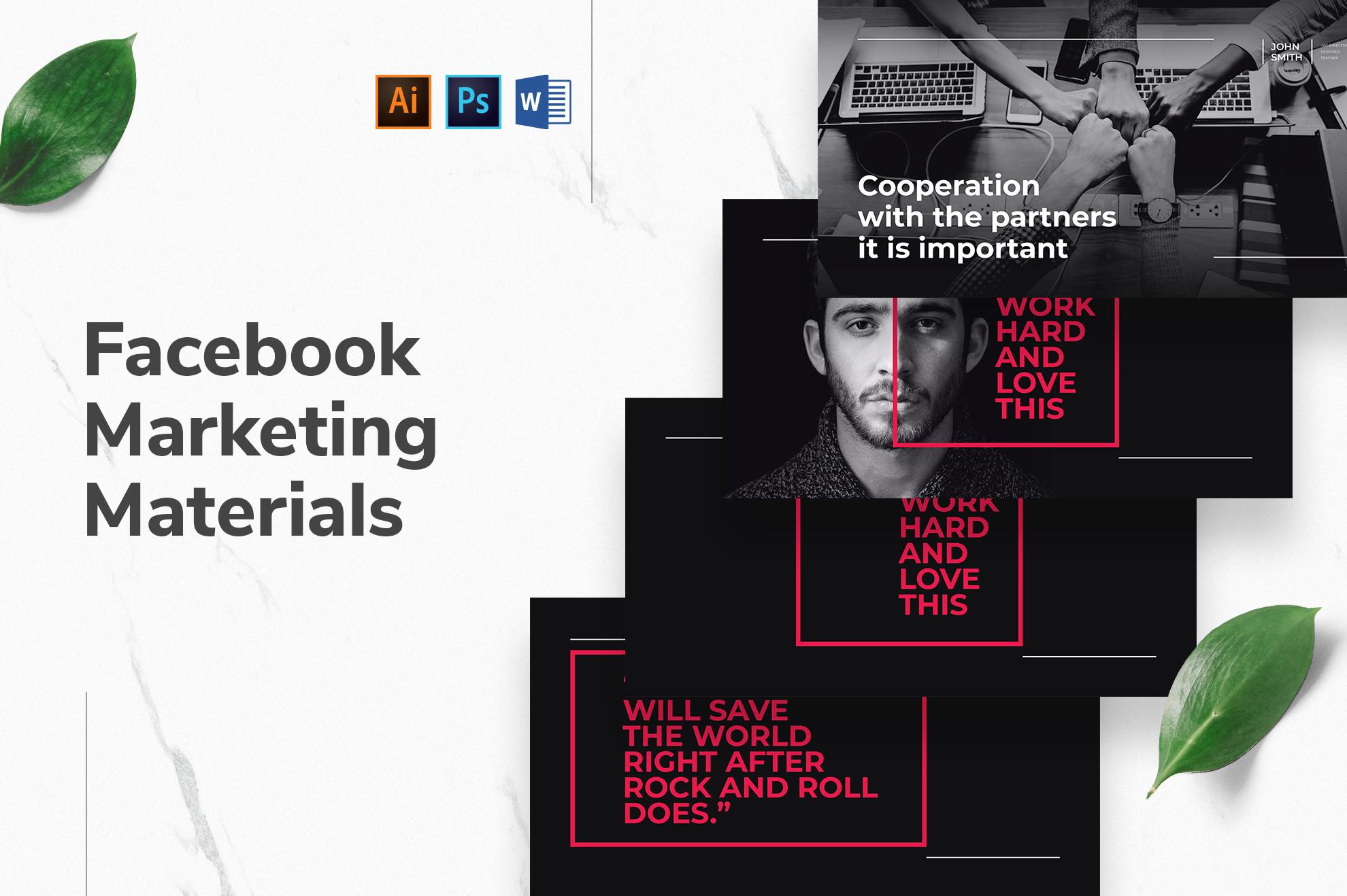 Art Director Facebook Templates