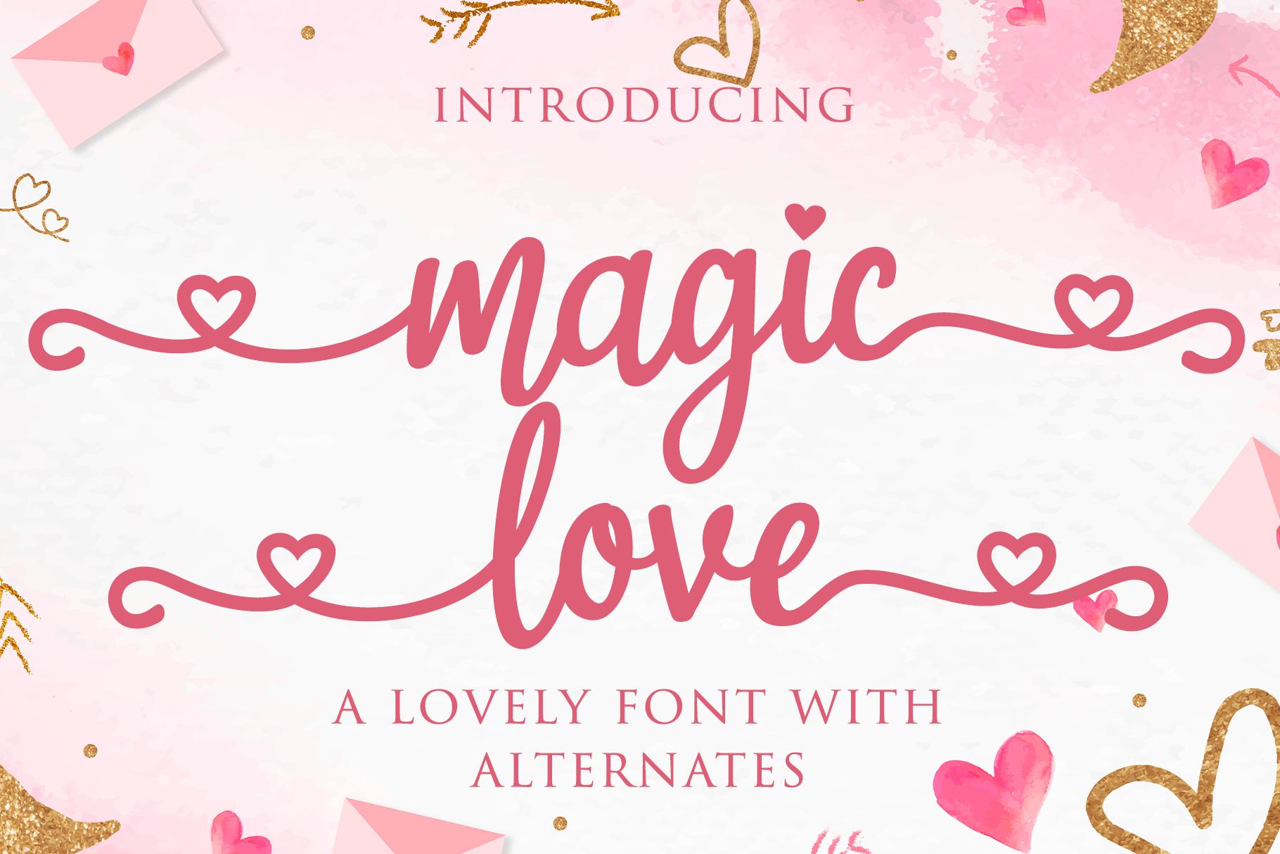 Magic Love Font
