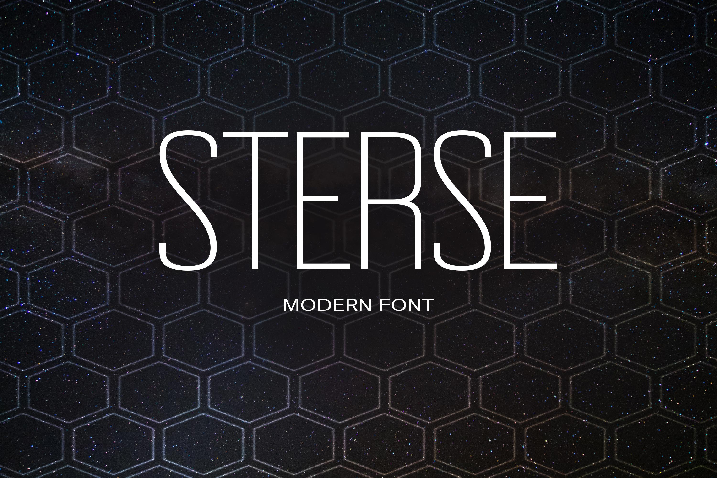 Sterse Font