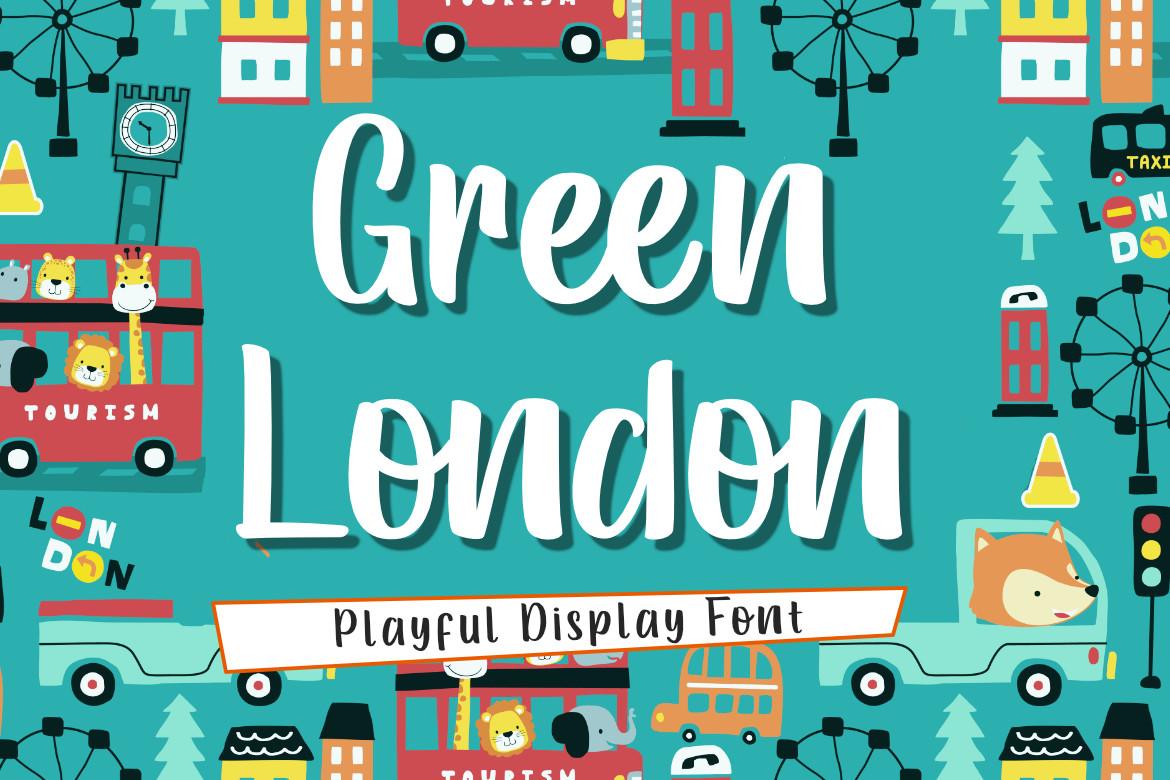 Green London Font