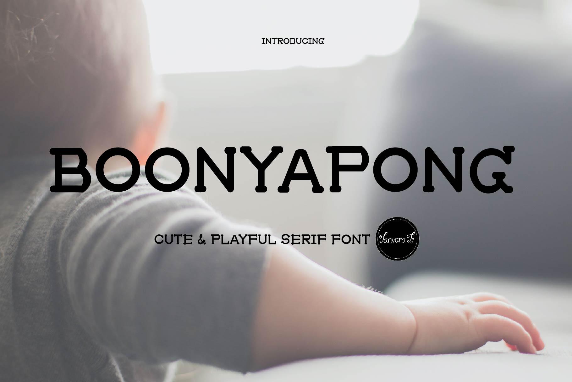 Boonyapong Font