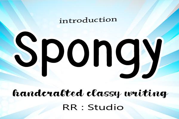 Spongy Font
