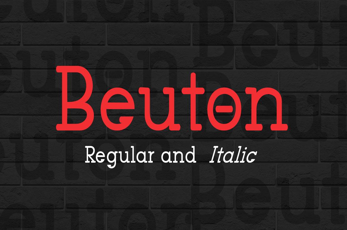 Beuton Font