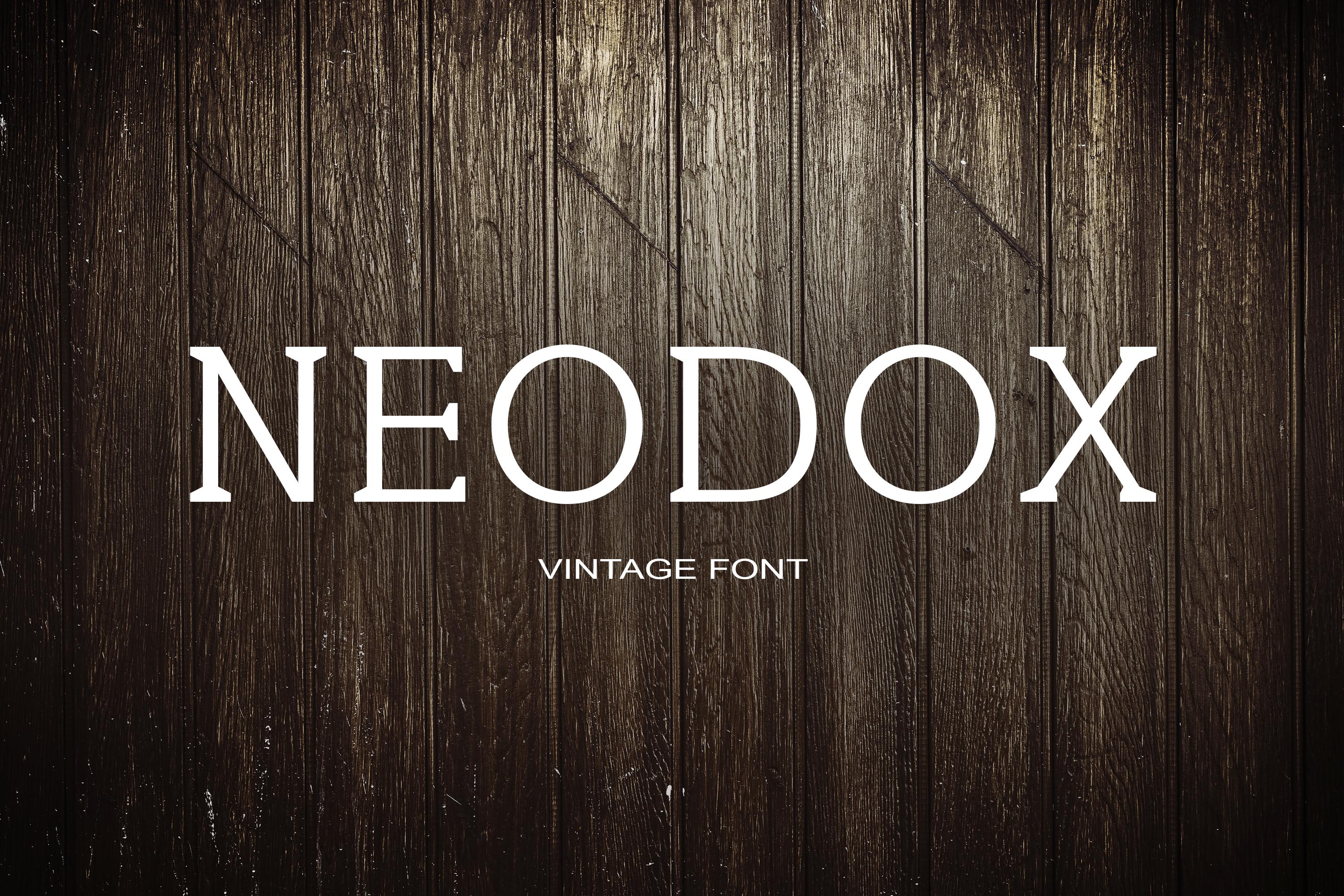 Neodox Font