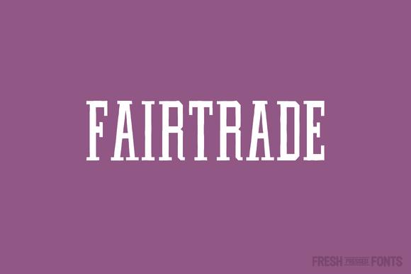 Fairtrade Font
