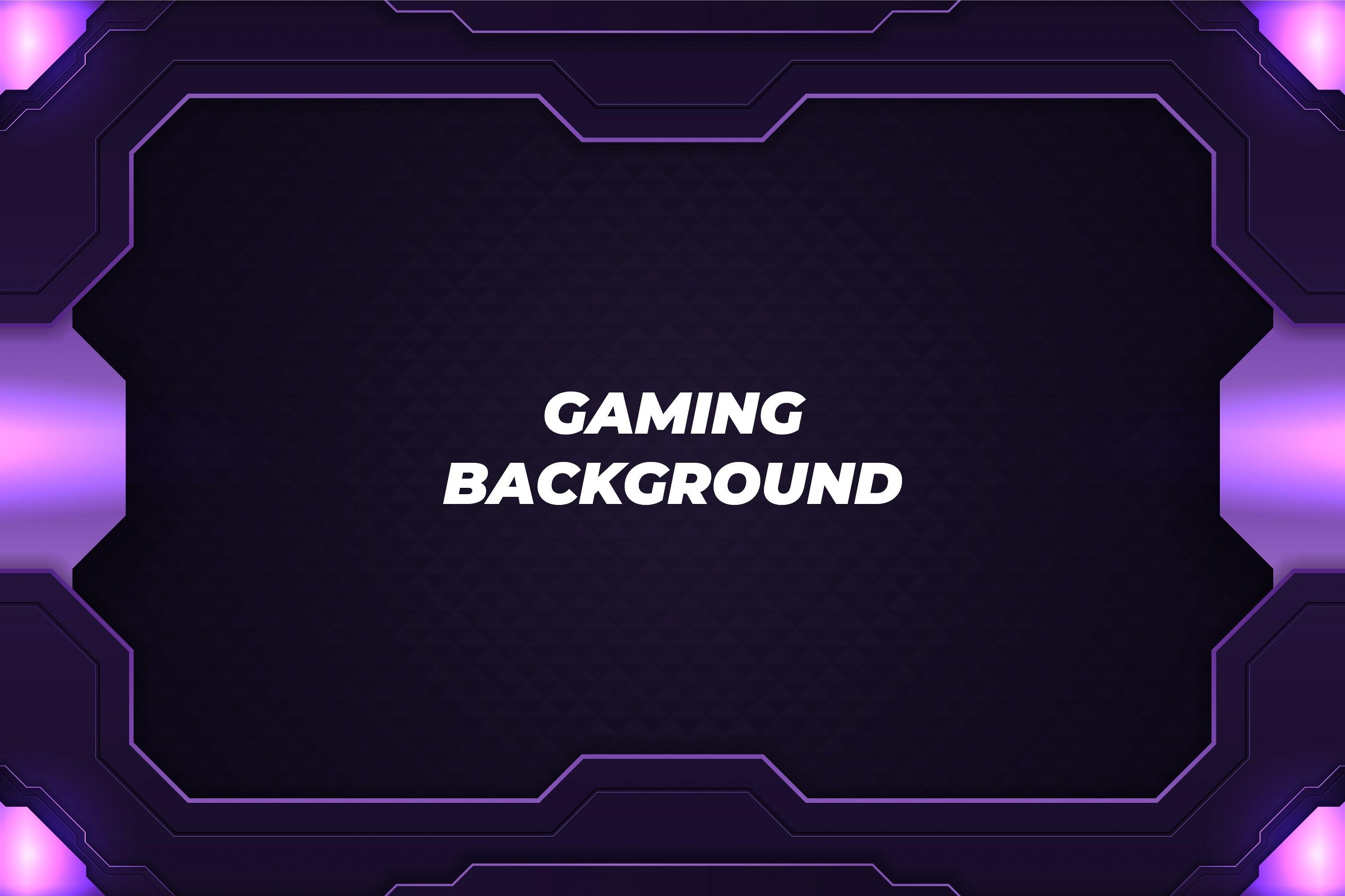 Gaming Background Black and Purple