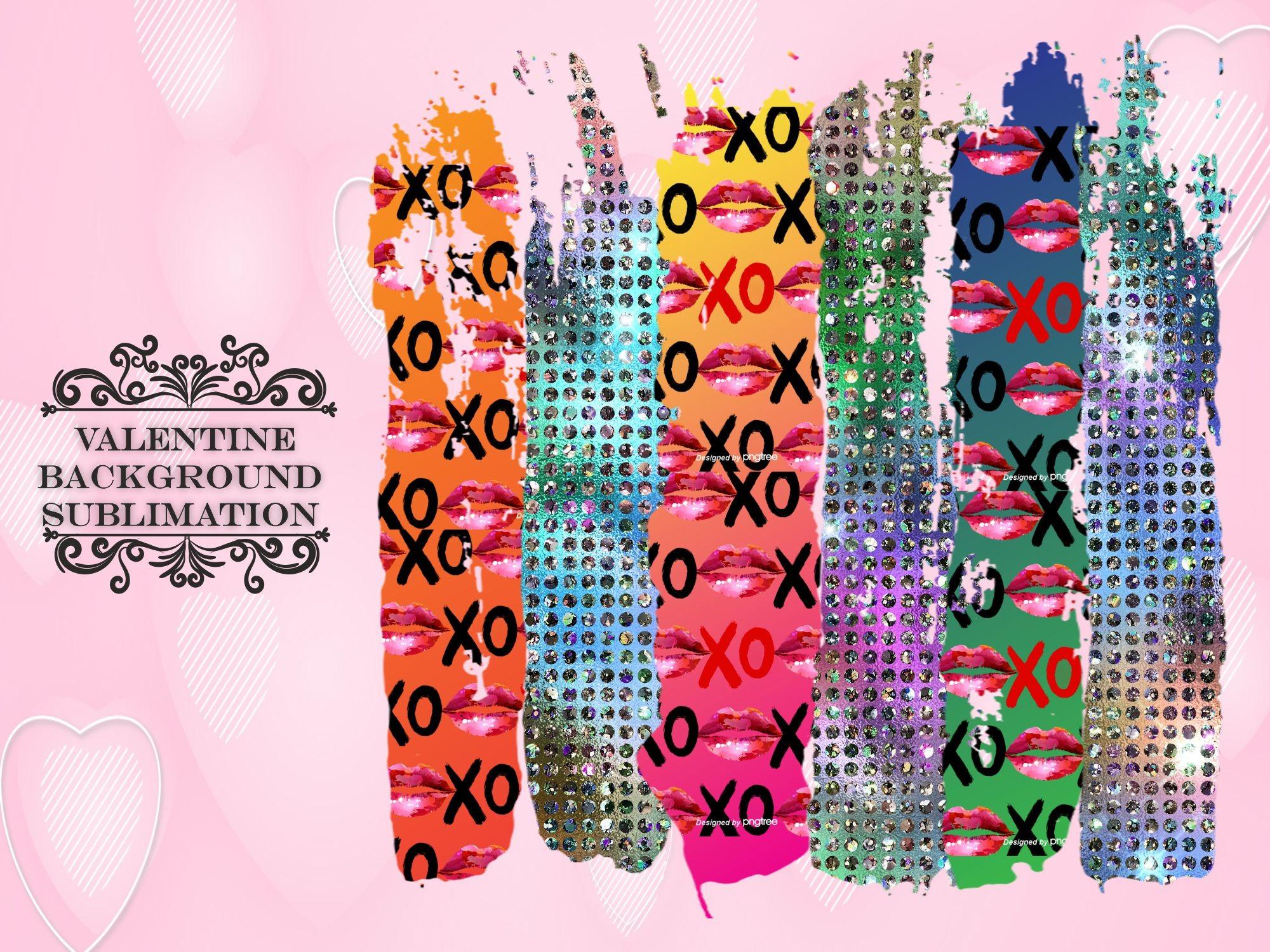 Valentine Background Sublimation