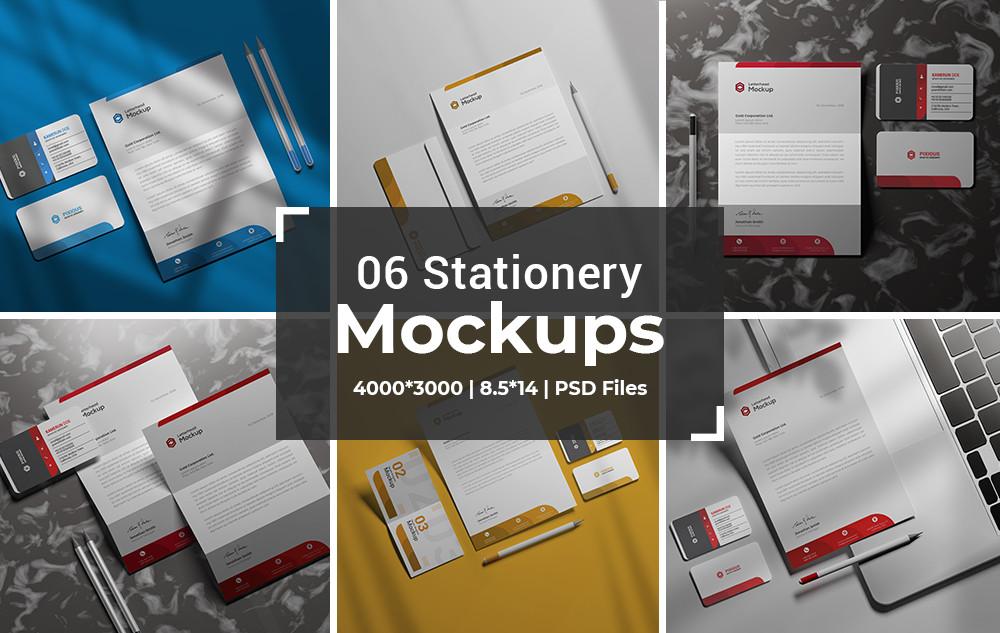06 Letterhead Mockups