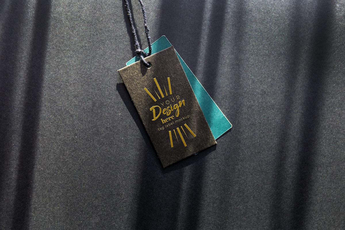 Label Tag Mockup