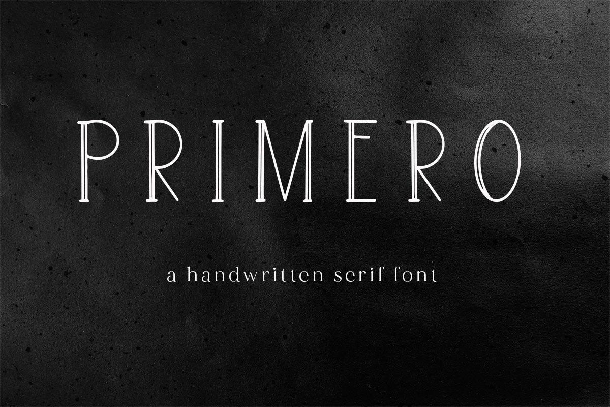 Primero Font