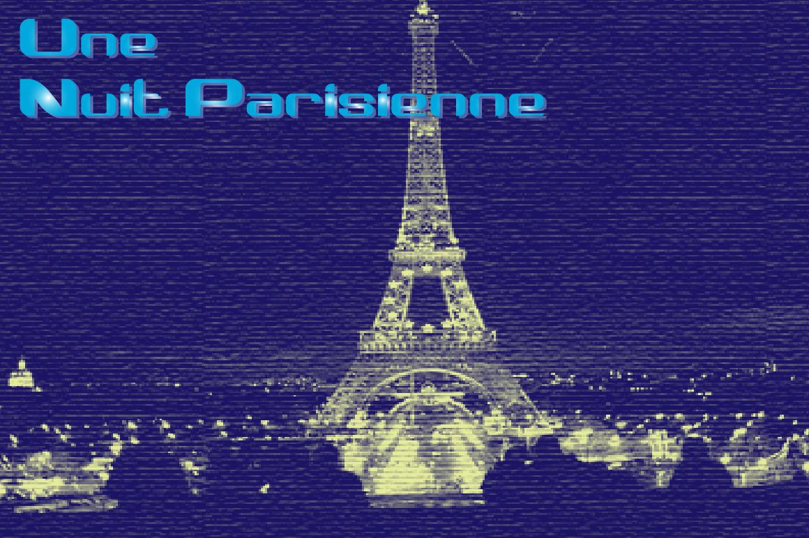Une Nuit Parisienne Family Font