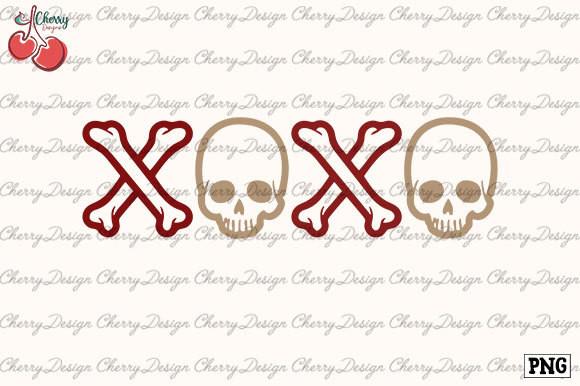 XOXO Skeleton Valentine