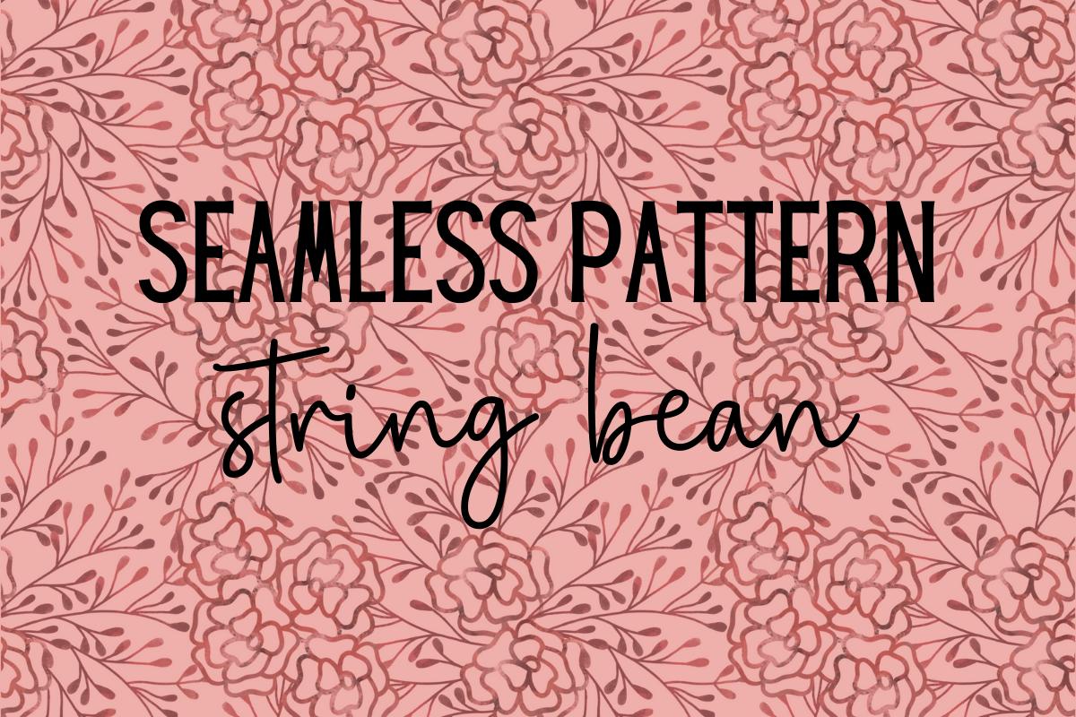 Roses in Bloom Seamless Pattern