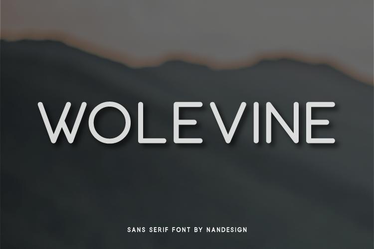 Wolevine Font