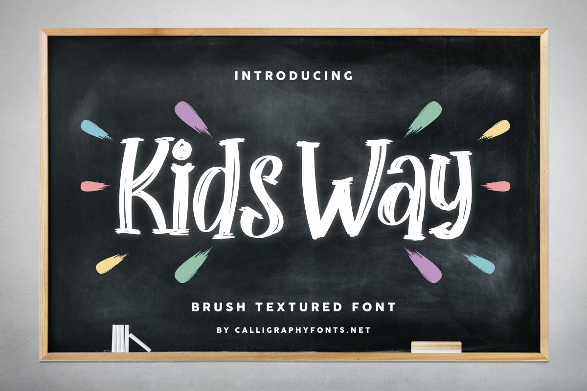 Kids Way Font