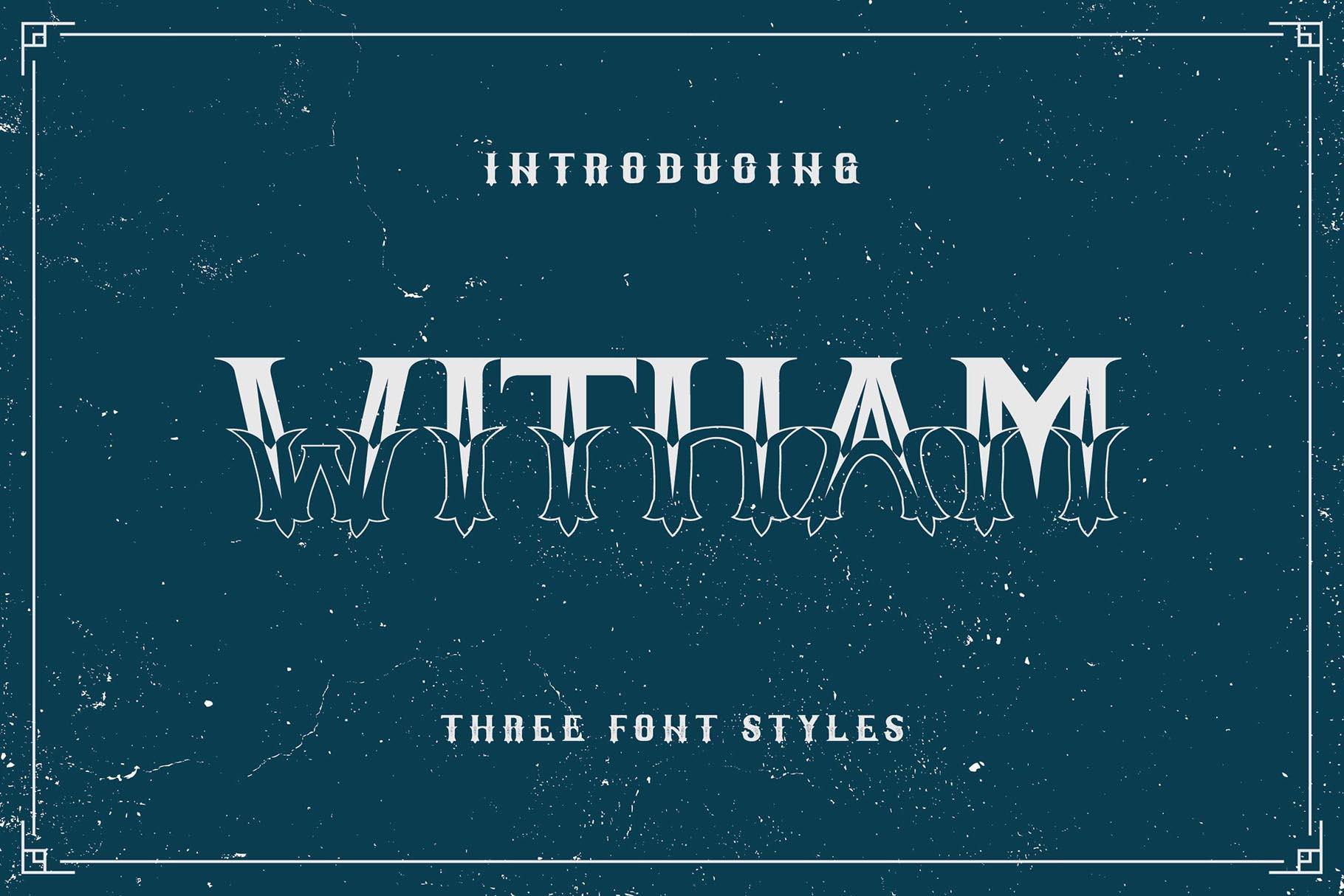 Witham Family Font