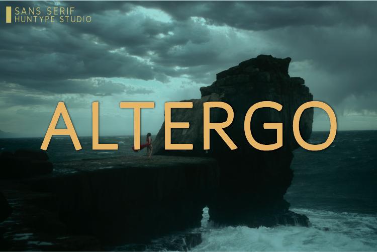Altergo Font