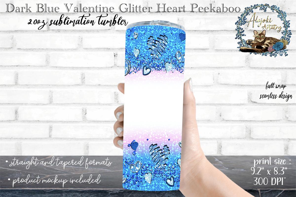 Valentines Day Heart Sublimation Tumbler