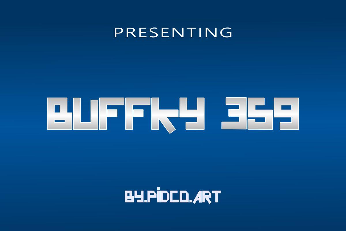 Buffky 359 Font