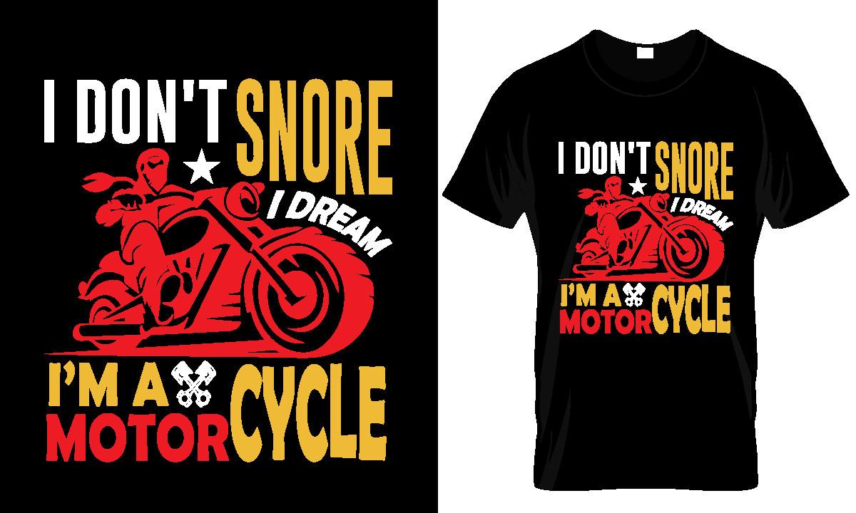 MOTORCYCLE T SHIRT DESIGN