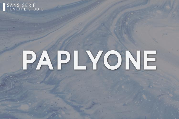 Paplyone Font
