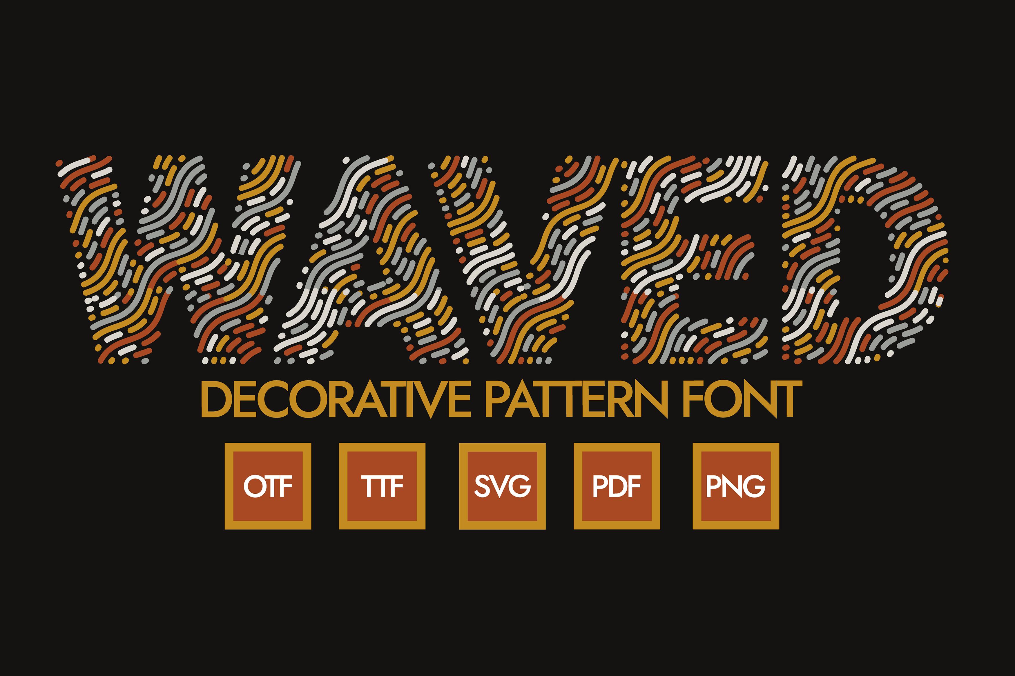 Waved Font