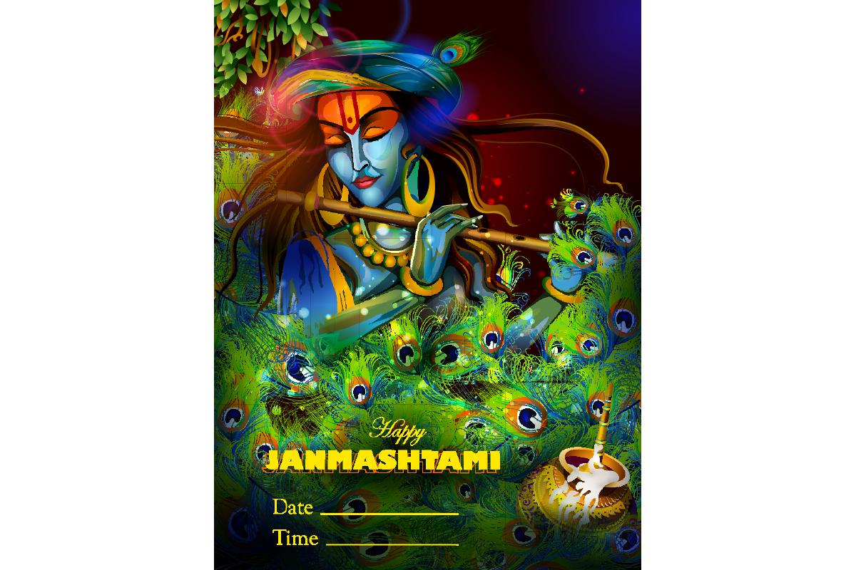 Ram Navmi Background Showing Festival of