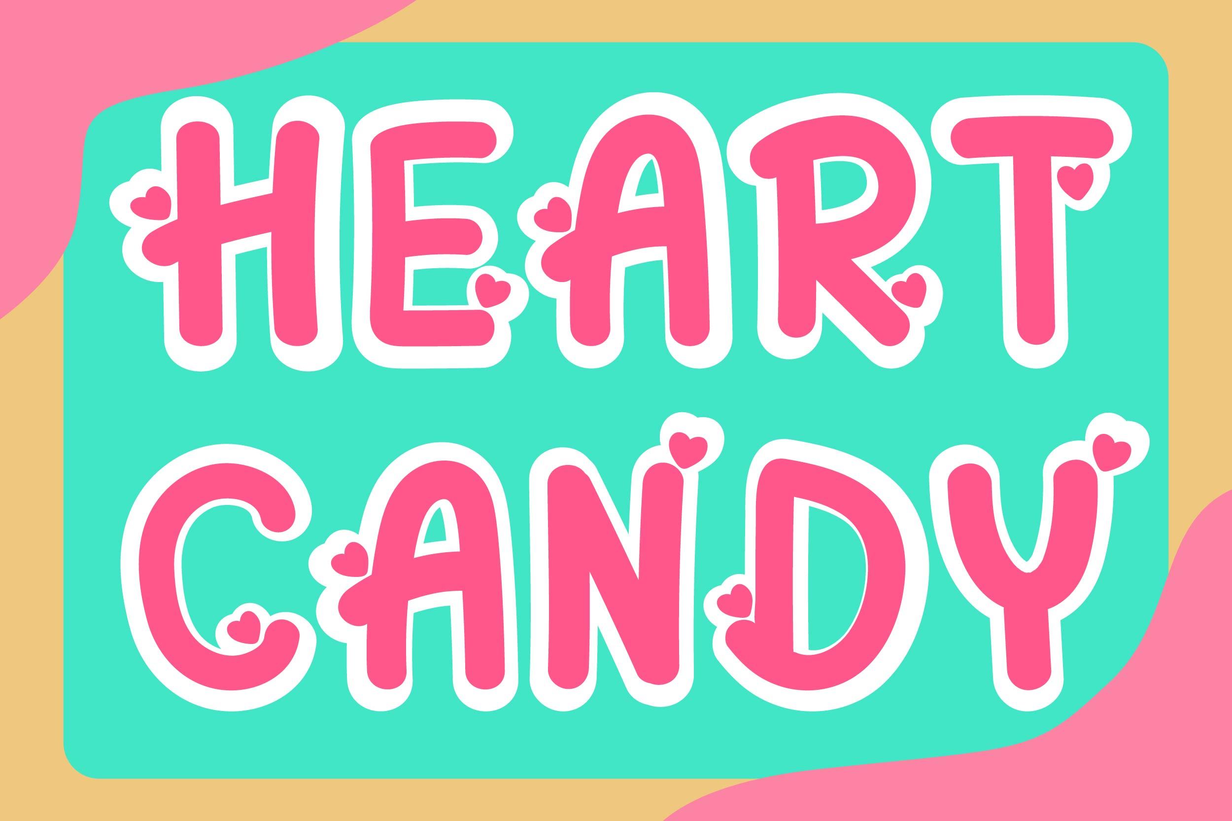 Heart Candy Font