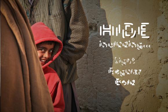 Hide Font
