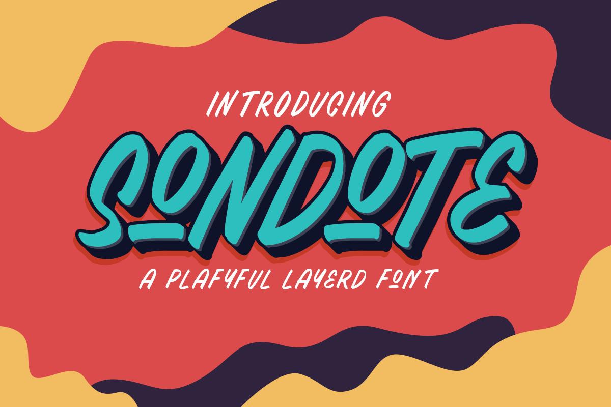 Sondote Font