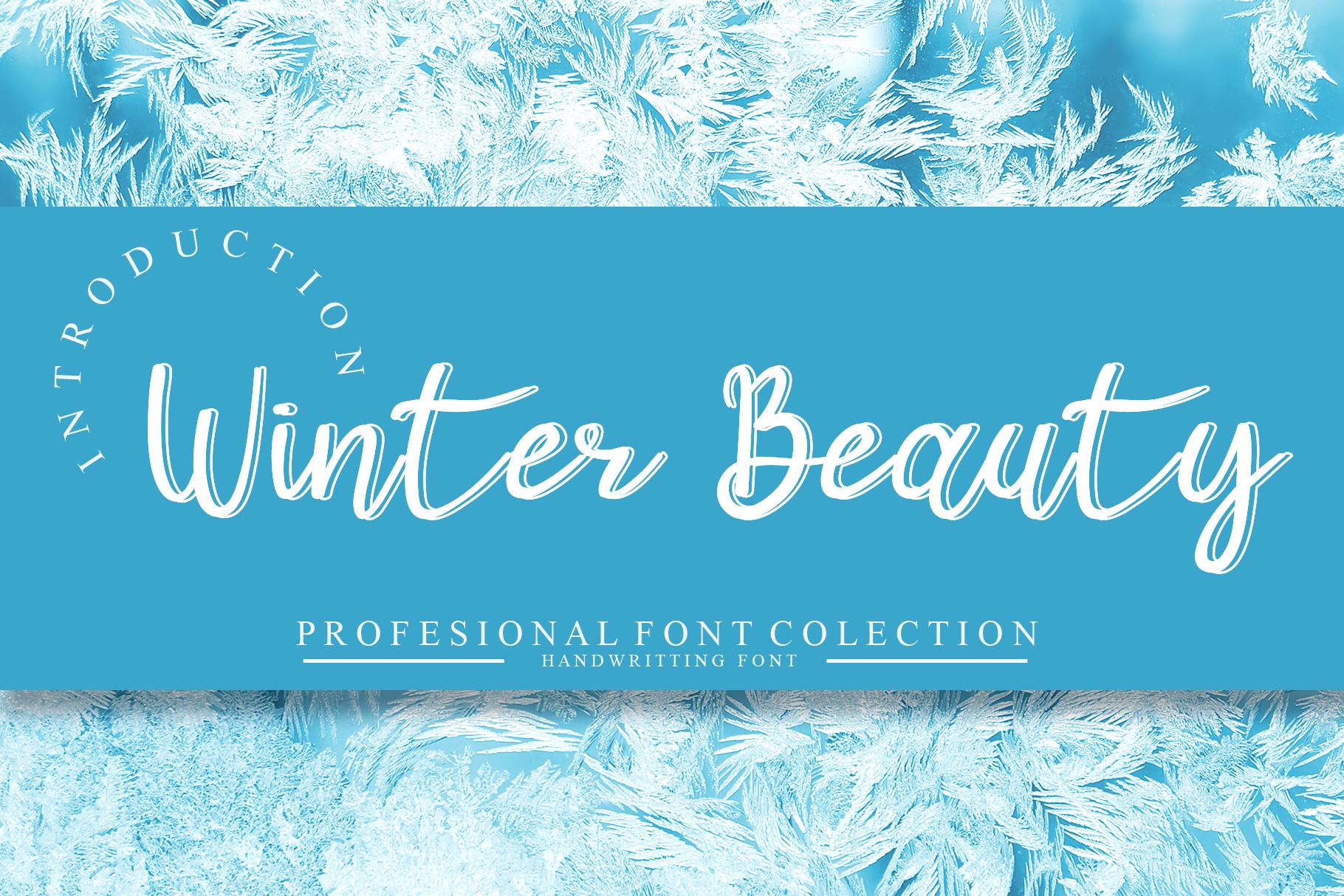 Winter Beauty Font