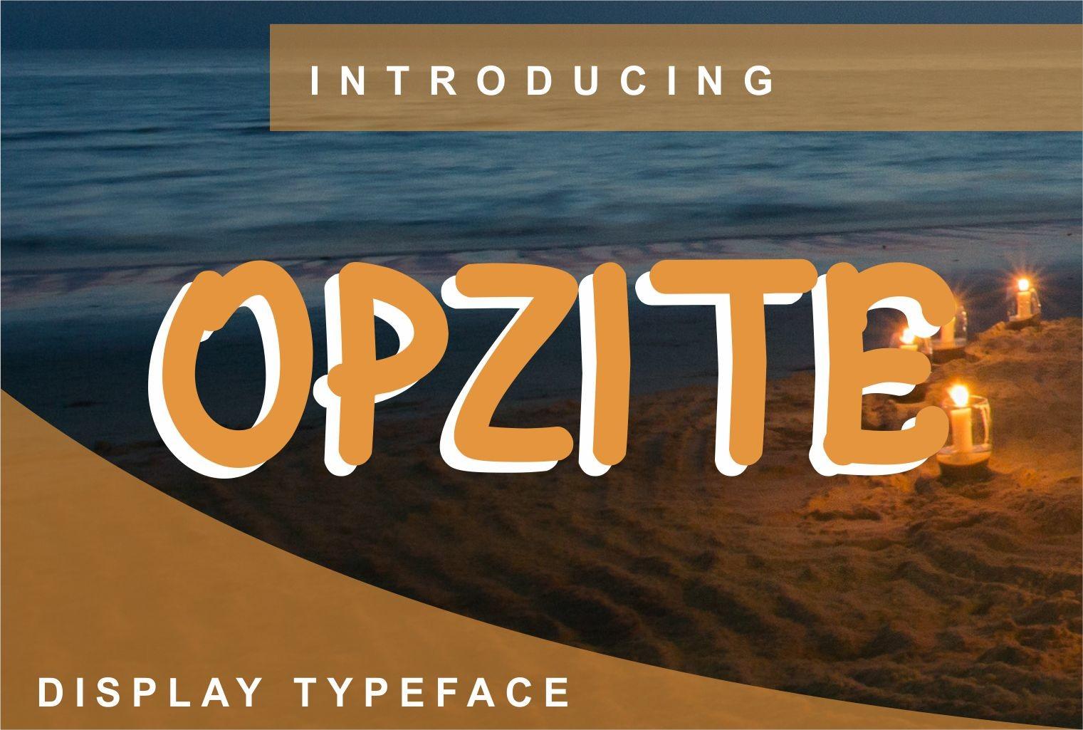 Opzite Font