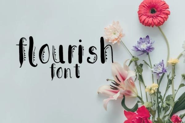 Flourish Font