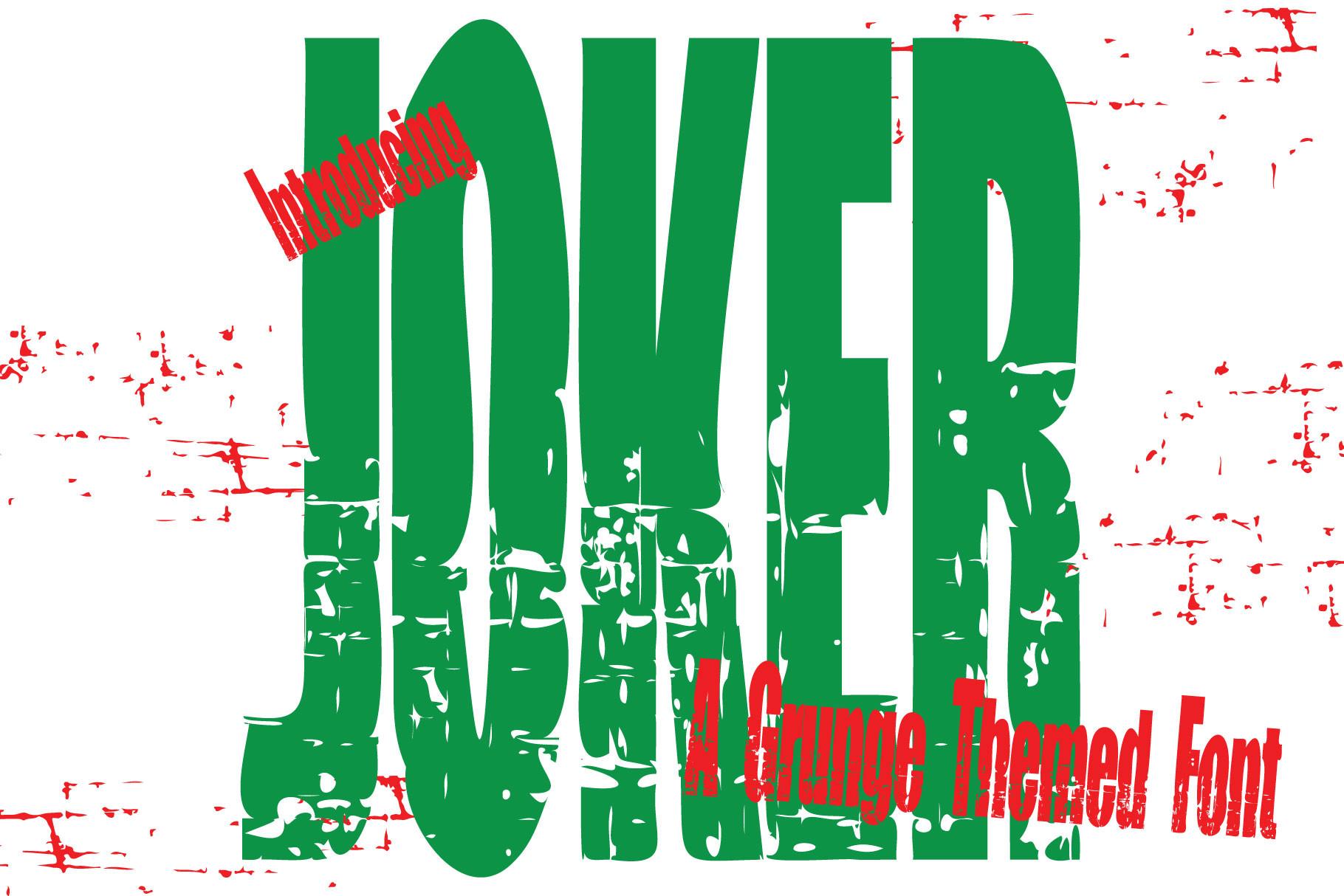 Joker Font