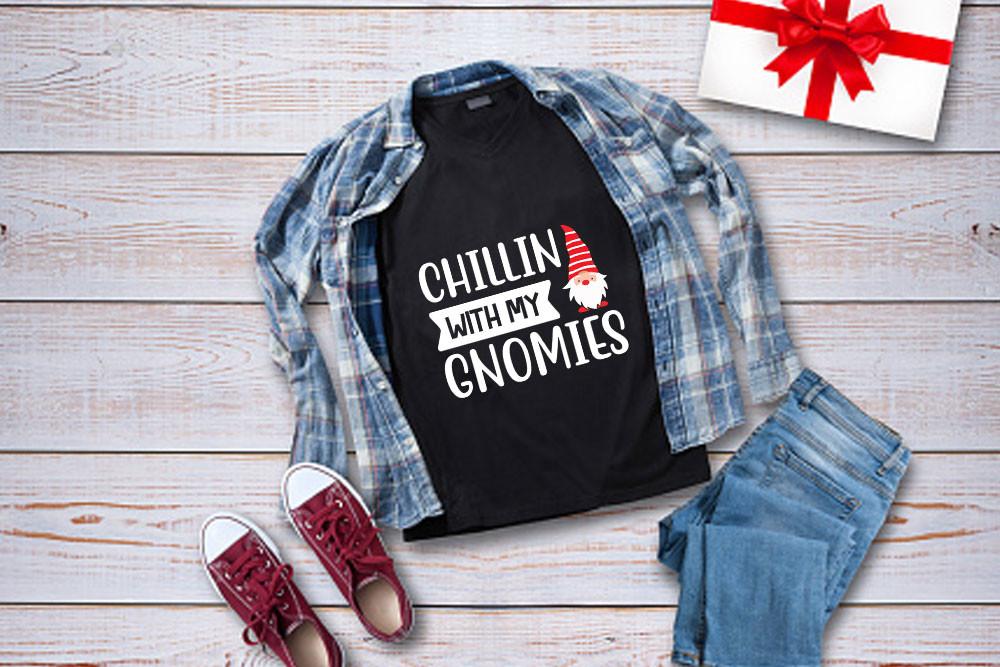 Gnome Svg Design, Chillin with My Gnomie