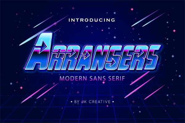 Arrangers Font