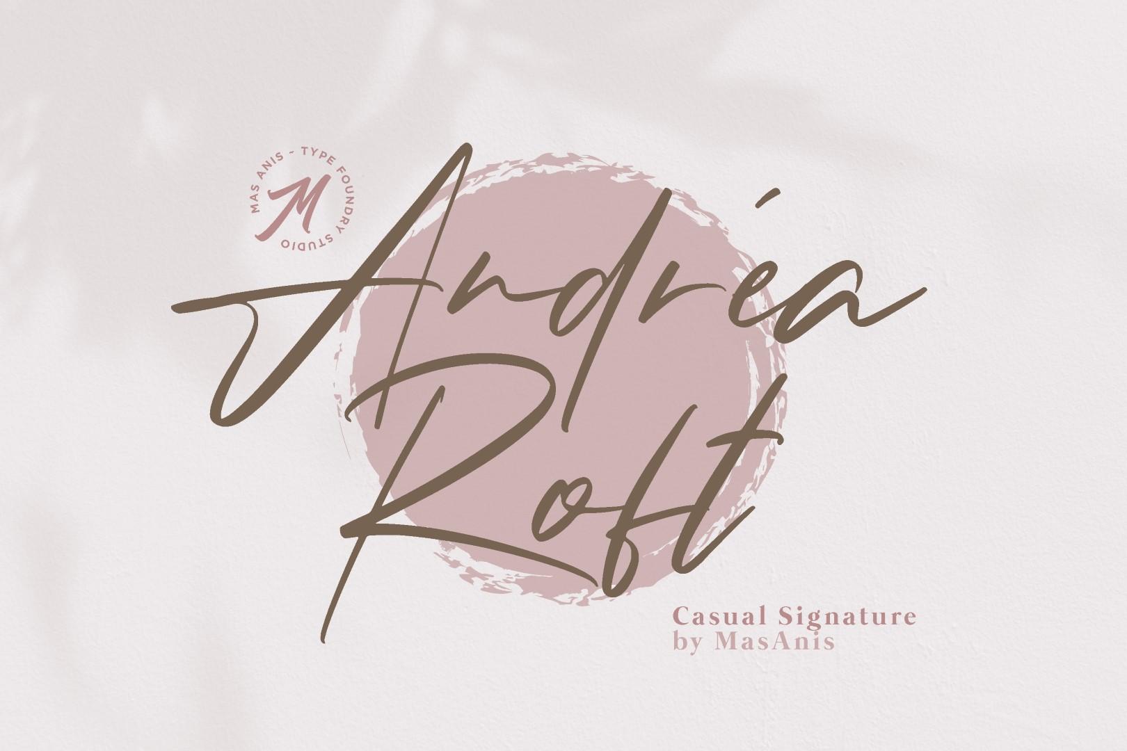 Andrea Roft Font
