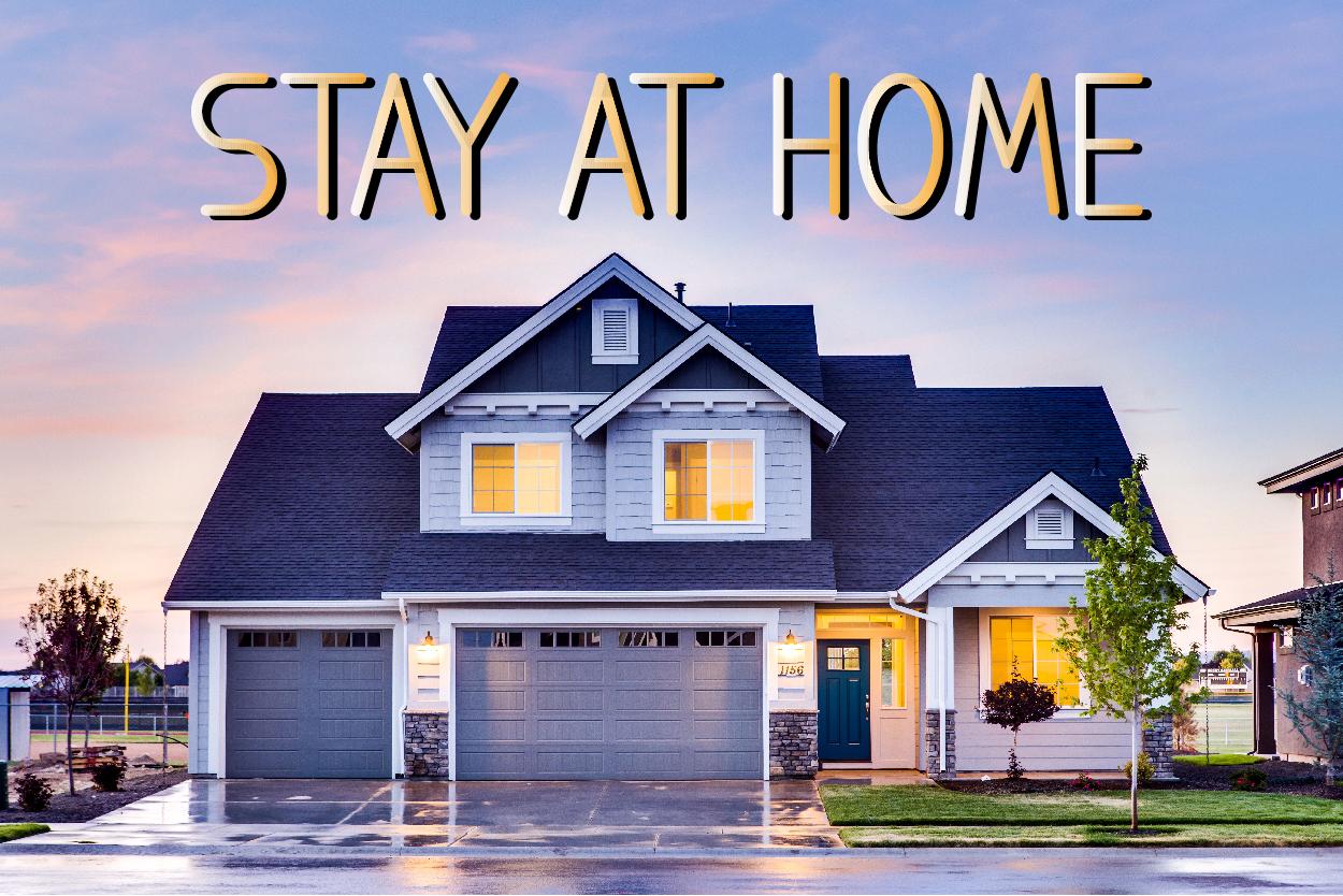 Stay at Home Font