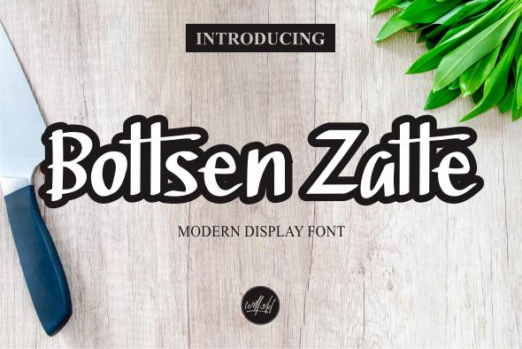 Bottsen Zatte Font