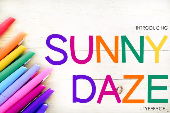 Sunny Daze Font