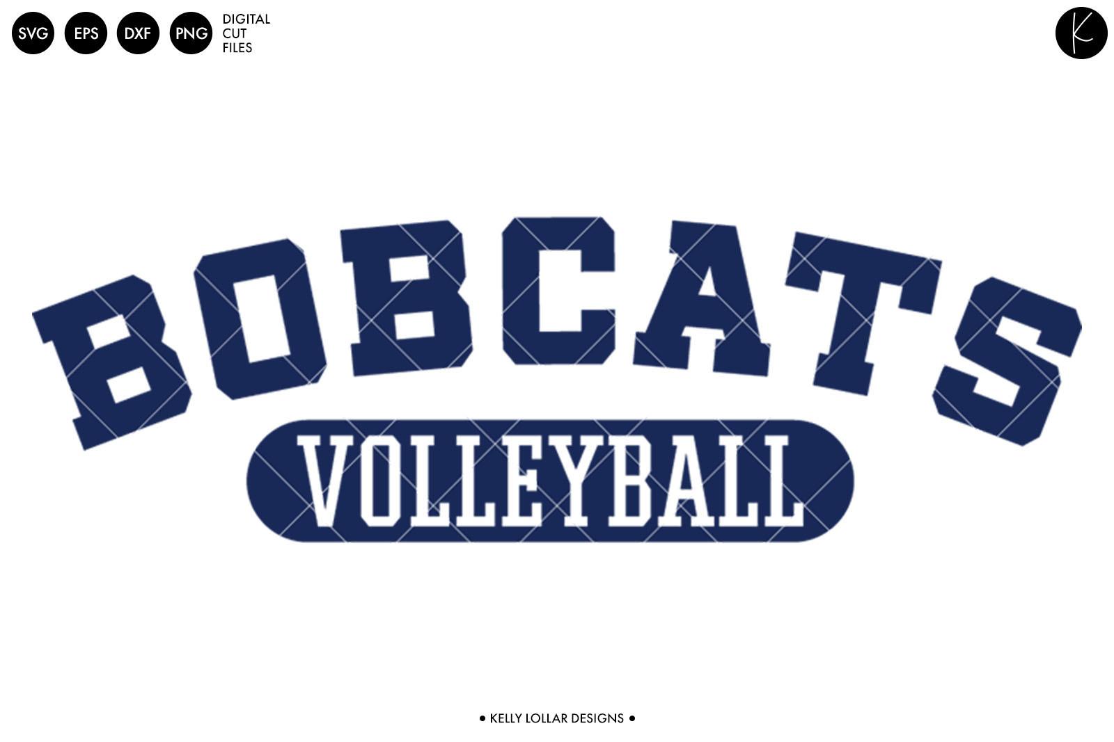 Bobcats Volleyball Arched